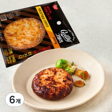 그릴리 직화 닭가슴살 스테이크 오리지널, 100g, 1개입, 6개