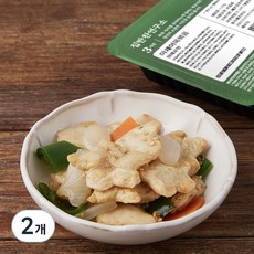 집반찬연구소 야채어묵볶음, 110g, 2개