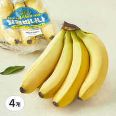 신세계푸드 에콰도르산 달콤바나나, 1kg 내외, 4개 4개, 1kg 내외