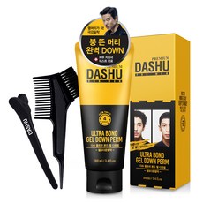 다슈 포 맨 울트라 본드 젤 다운펌 100ml + 브러쉬콤브 + 집게 + 장갑 + 펌지, 1개