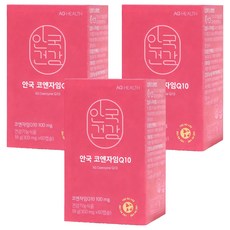 안국건강 코엔자임Q10, 60정, 3개