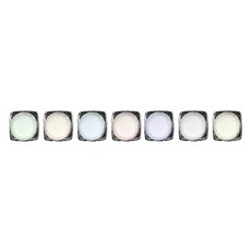 鏡面美甲亮粉 7入組, 混色, 1套