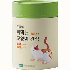 굿밸런스 고양이 짜먹는 간식 플러스 60p, 연어 + 닭고기, 1개