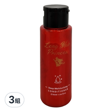 長髮公主的秘密 MINI水感生薑旅行兩入組 (洗髮精+護髮素), 深層保濕, 3組