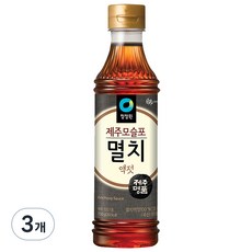 청정원 제주모슬포멸치액젓, 750g, 3개