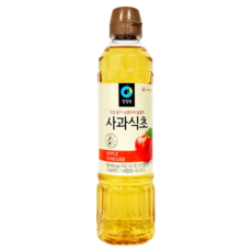清淨園 韓國蘋果醋 料理用 500ml, 1瓶