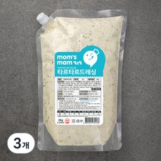 맘스맘 타르타르드레싱, 2kg, 3개