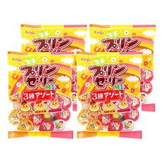 金城製菓 3種綜合布丁果凍, 448g, 4袋
