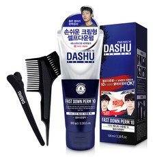 다슈 포맨 프리미엄 패스트 다운펌 10 100ml 브러쉬콤브 + 집게 + 장갑 + 펌지, 1개