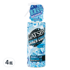GATSBy 魔法激凍體用噴霧 海洋, 170ml, 4瓶