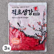 카쿠카쿠 적초생강 BBB, 3개, 1.3kg