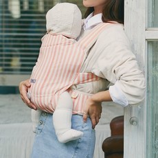 토드비 롤롤 다이얼 베이비 캐리어 아기띠, 피치스트라이프