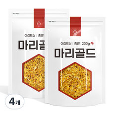 자연초 마리골드차, 200g, 1개입, 4개