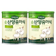 아이배냇 컨피던트 순 산양유아식 2단계, 400g, 2개