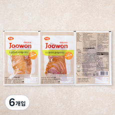 주원산오리 훈제슬라이스, 180g, 6개입