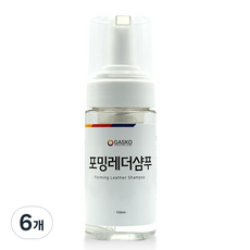 가스코 포밍레더샴푸, 100ml, 6개