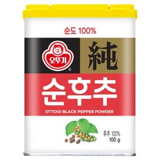 OTTOGI 不倒翁 胡椒粉, 100g, 1罐