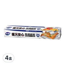 妙潔 直火安心特級鋁箔紙, 3m, 4盒