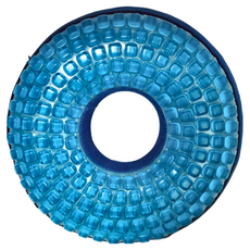 Goodly 顧得力 舒適免痔凝膠坐墊, 外徑425mm, 內徑130mm, 高度86mm, 彈性軟凝膠GEL+高密度科技吸壓棉+透氣網眼布套, 1個
