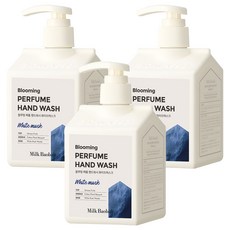 밀크바오밥 블루밍 퍼퓸 핸드워시 화이트머스크, 3개, 250ml