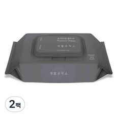 생활공작소 프리미엄 물티슈 캡형