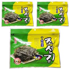 良澔 金朝鮮海苔 原味 30g*3包 (海苔/休閒零食/團購美食)