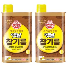 오뚜기옛날 참기름 450ml, 2개