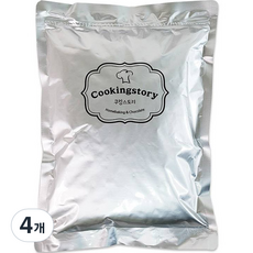 쿠킹스토리 베릴스 블루베리향 컴파운드 코팅초콜릿, 1kg, 4개