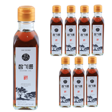 개성방앗간 고소한 맛이 살아 있는 참기름, 180ml, 8개입