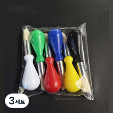 Na Home大號刷具 6種組 混合色, 3套, 10 x 2.6 厘米