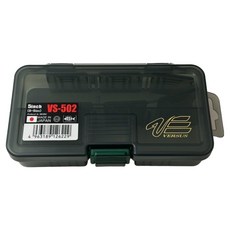 MEIHO 明邦 VS-502 零件盒, 釣魚配件收納盒, 多格分類零件盒, 1入, black