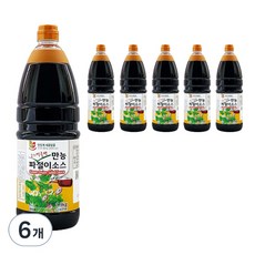 첫맛 만능 파절이 소스, 6개, 1.9kg