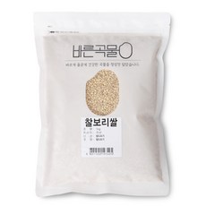 바른곡물 국산 찰보리쌀, 1kg, 1개