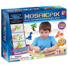 Mosaicpix 恐龍系列嬰兒珠DIY套組BD55002, 混色