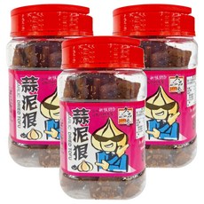久品香 蒜泥狠 豆乾 原味, 350g, 3罐
