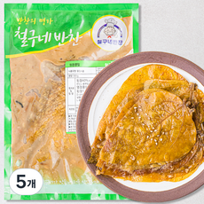 철구네 된장콩잎, 500g, 5개