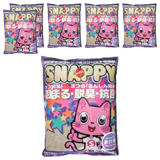 SNAPPY 細貓砂, 快速凝結，薰衣草清新香氣，低粉塵健康配方, 10L, 6包