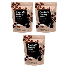 Captain Danny 丹尼船長 米米花 牛奶巧克力味, 100g, 3包