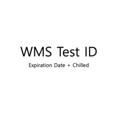 WMS Test ID (Expiration Date + Chilled), 500g, 1세트