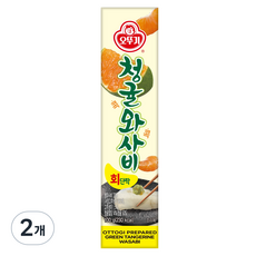 오뚜기 청귤콕콕와사비, 2개, 100g