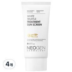 네오젠 화이트 트러플 트리트먼트 선스크린 SPF50+ PA++++, 50g, 4개