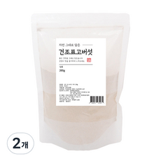 자연그대로담은 건조표고버섯 가루, 2개, 200g