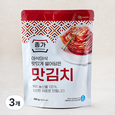 종가 맛김치, 400g, 3개