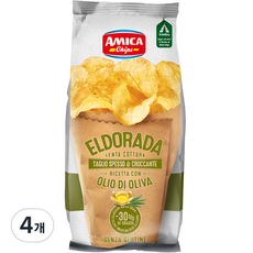 아미카 엘도라다 올리브오일 감자칩, 130g, 4개