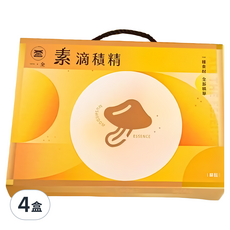 一全 素滴積精禮盒 8包, 480ml, 4盒