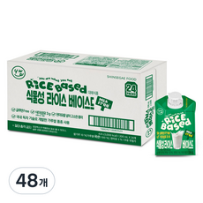 신세계푸드 YWE 식물성 라이스 베이스드 혼합음료, 48개, 200ml