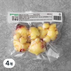 국내산 깐생강, 200g, 4개