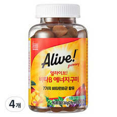 얼라이브 비타B 에너지 구미 90p, 261g, 4개