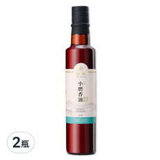 GENG YUAN 耕沅 頂級小磨香油250ml 2入組，古法精製，濃郁香醇，提升料理風味層次, 250ml, 2瓶