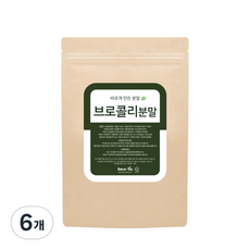 바른티 브로콜리 분말, 200g, 6개